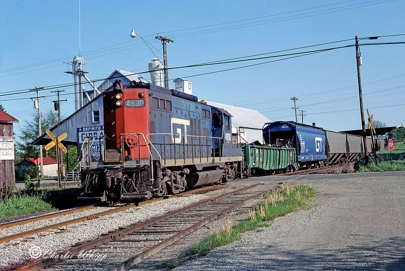 NB GTW Train On PO&N branch